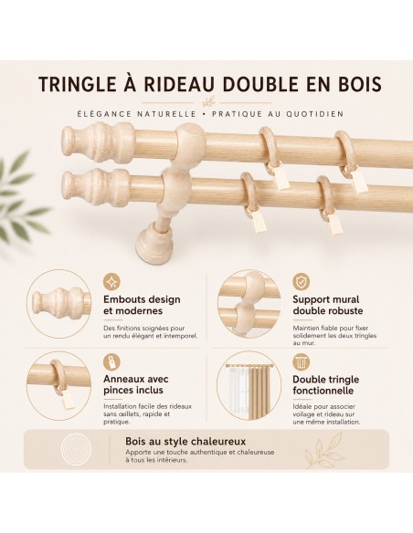 CRIS TRINGLES EN BOIS