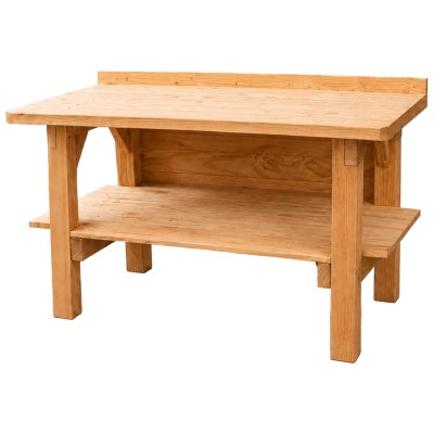 Établi en bois Douglas 150 cm - Plan de travail en kit