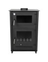 Poêle à Bois avec Four AURALIS 13 kW - Acier