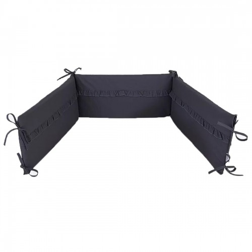 Tour de lit bébé vert 2