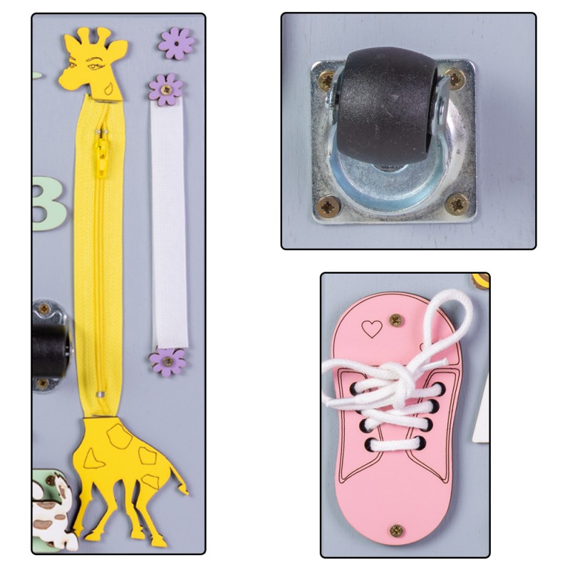 DETAIL ANIMAL GRIS 30 CM