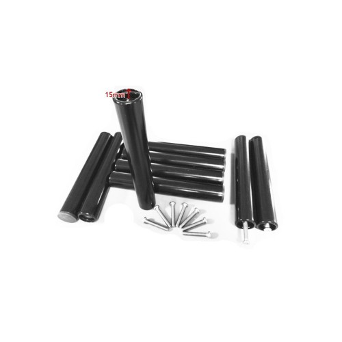 Lot de 9 pieds pour sommier avec les visses 2