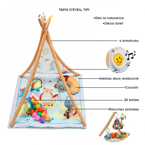 4 armatures en forme de tipi 2